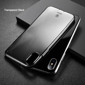 Baseus Ultra Thin TPU Case For iPhone X Dirt-resistant Case Transparent Soft Silicone High Transparency Case For iPhone X Cover