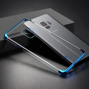 Baseus For Samsung Galaxy S9 Case Luxury Plating Hard Plastic Case For Samsung Galaxy S9 S9 Plus Ultra Thin Transparent Coque