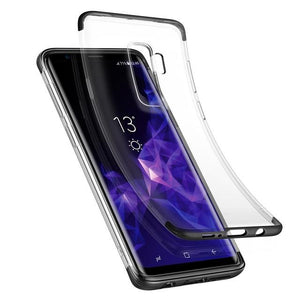 Baseus Luxury Shockproof Case For Samsung Galaxy S9 S9 Plus Transparent Clear Armor Back Cover Case For Galaxy S9 S9+ Capinhas