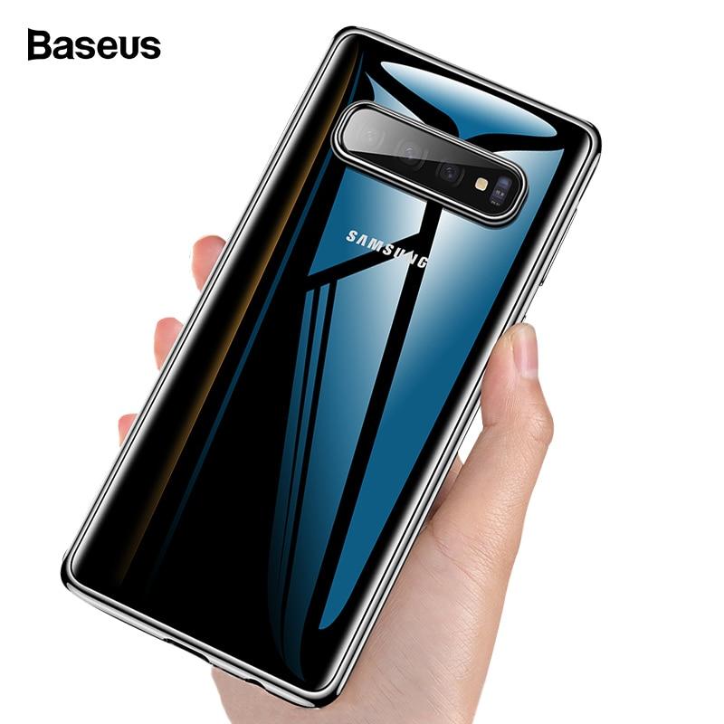 Baseus Case For Samsung Galaxy S10 Plus Ultra Slim Transparent Soft TPU Silicone Back Cover For Samsung S10 S10Plus Coque Fundas