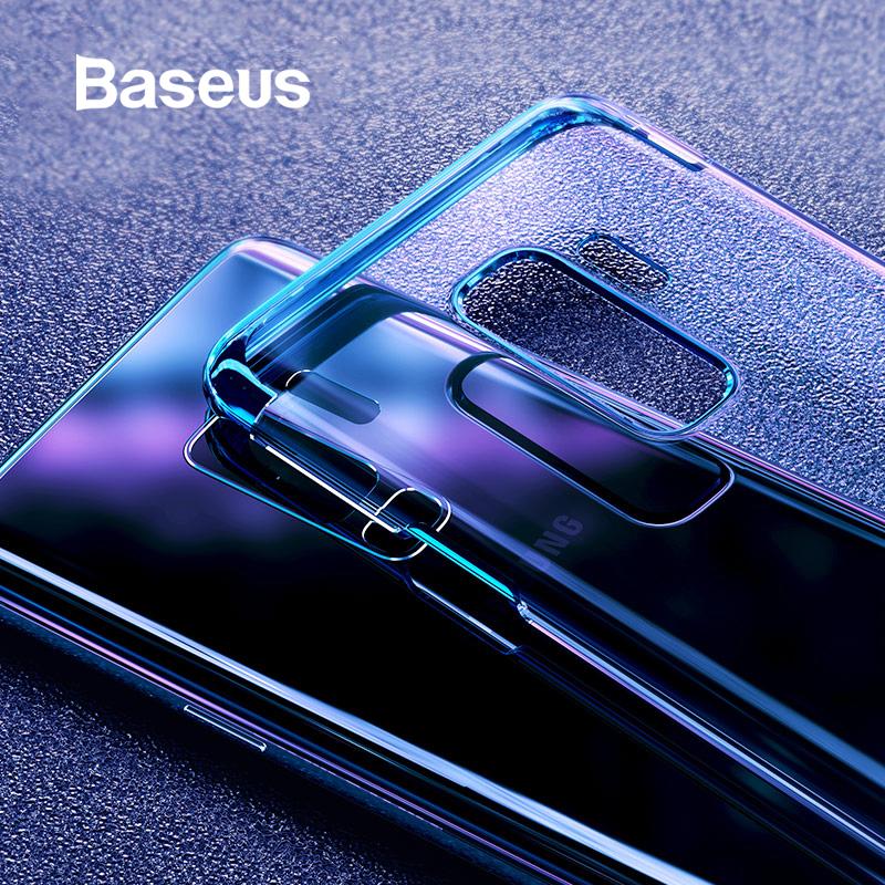 Baseus For Samsung Galaxy S9 Case Luxury Plating Hard Plastic Case For Samsung Galaxy S9 S9 Plus Ultra Thin Transparent Coque