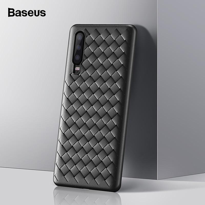 Baseus BV Weave Case For Huawei P30 P20 Mate 20 Pro Luxury Soft Silicone Back Cover For Huawei P30Pro P20Pro Mate20 Fundas Coque