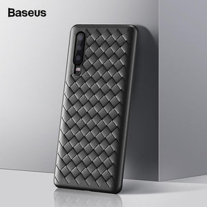 Baseus BV Weave Case For Huawei P30 P20 Mate 20 Pro Luxury Soft Silicone Back Cover For Huawei P30Pro P20Pro Mate20 Fundas Coque