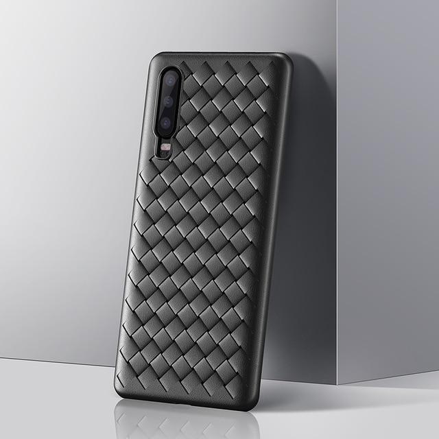 Baseus BV Weave Case For Huawei P30 P20 Mate 20 Pro Luxury Soft Silicone Back Cover For Huawei P30Pro P20Pro Mate20 Fundas Coque