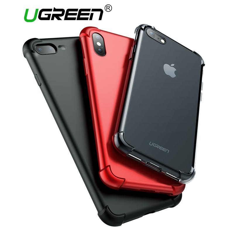 Ugreen For iPhone 7 Case on iPhone 7 Protective Cover for 6 6s 7 plus 8 plus X Xs Max XR Phone Case Protective For iPhone X Case